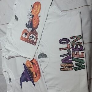 HALLOWEEN Lot Youth size Small Lot of Tee amazing for the Spooky Season and Fall